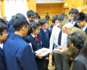 Buchenwald Liberator, Sergeant Rick Carrier, Tours Hong Kong Schools