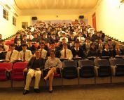 Director of Education Simon Li lectures at local and international schools in Hong Kong